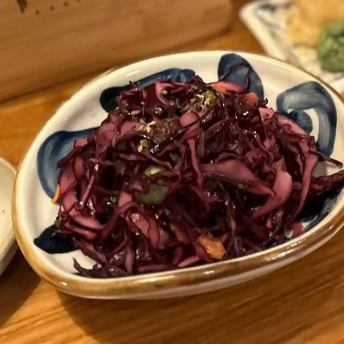 akai salat 紫キャベツサラダ